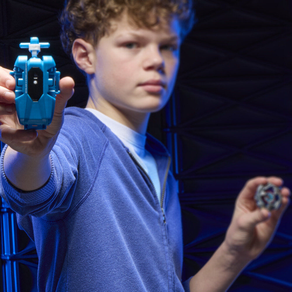Imagen 4 - Set Premium Lanzador Con Cuerda Y Top Cobalt Dragoon 2-60C Beyblade X