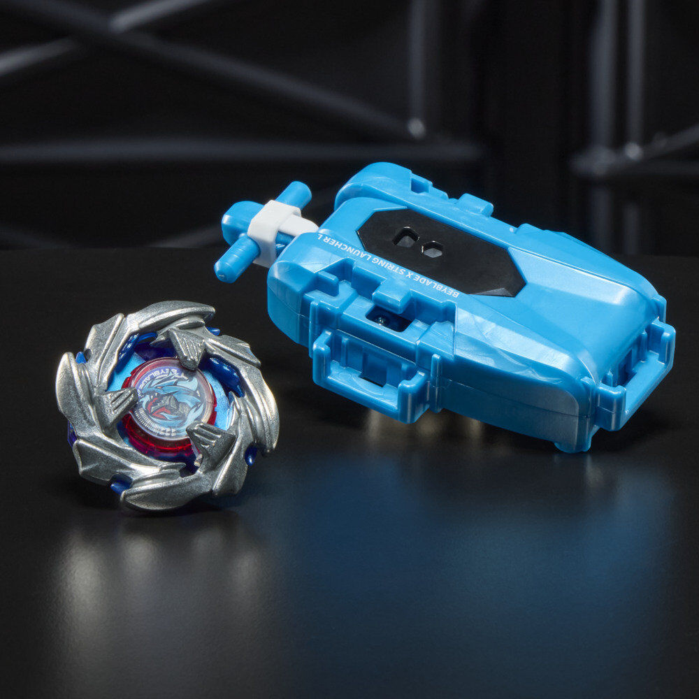 Imagen 9 - Set Premium Lanzador Con Cuerda Y Top Cobalt Dragoon 2-60C Beyblade X