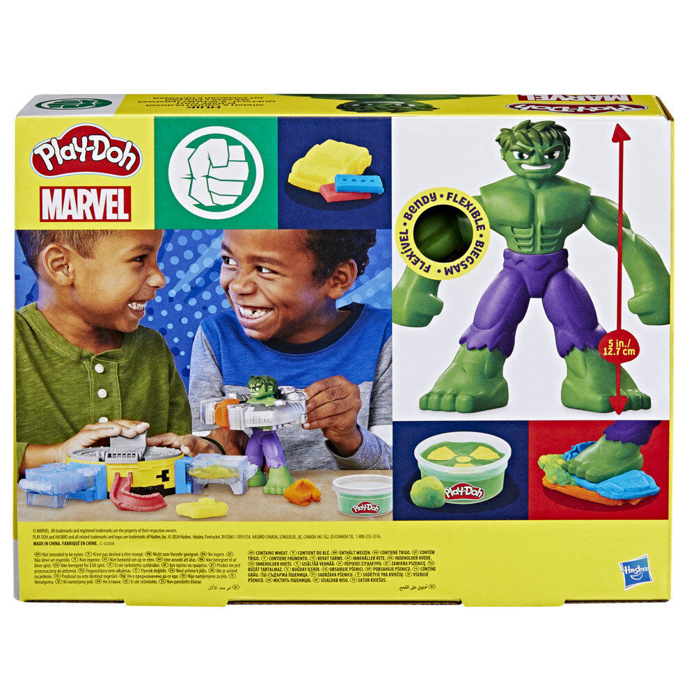 Imagen 4 - Aplasta Y Moldea Hulk Marvel Play-doh