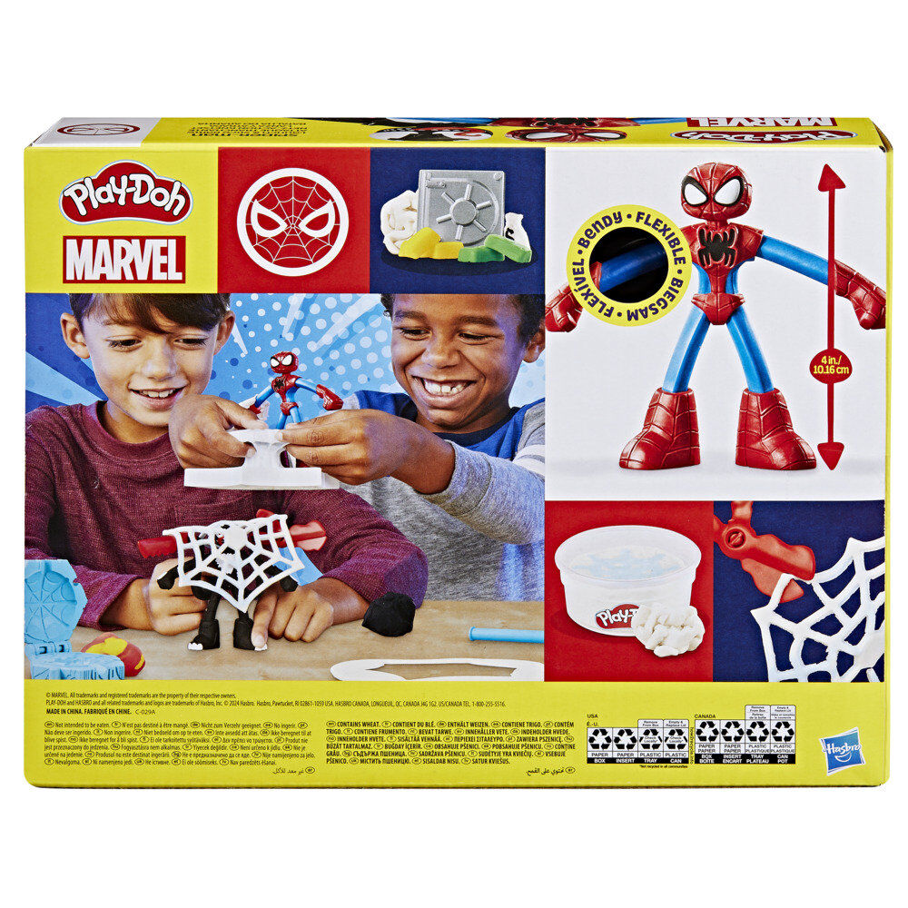 Imagen 3 - Lanza Y Atrapa Spiderman Marvel Play-doh