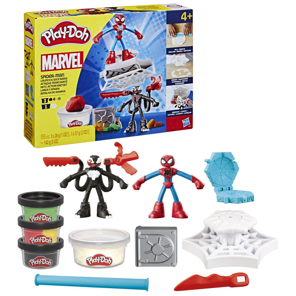 Imagen 8 - Lanza Y Atrapa Spiderman Marvel Play-doh