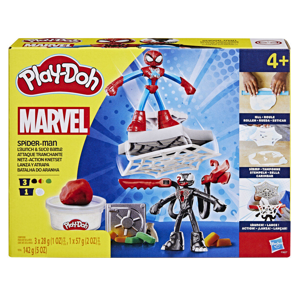 Imagen 19 - Lanza Y Atrapa Spiderman Marvel Play-doh