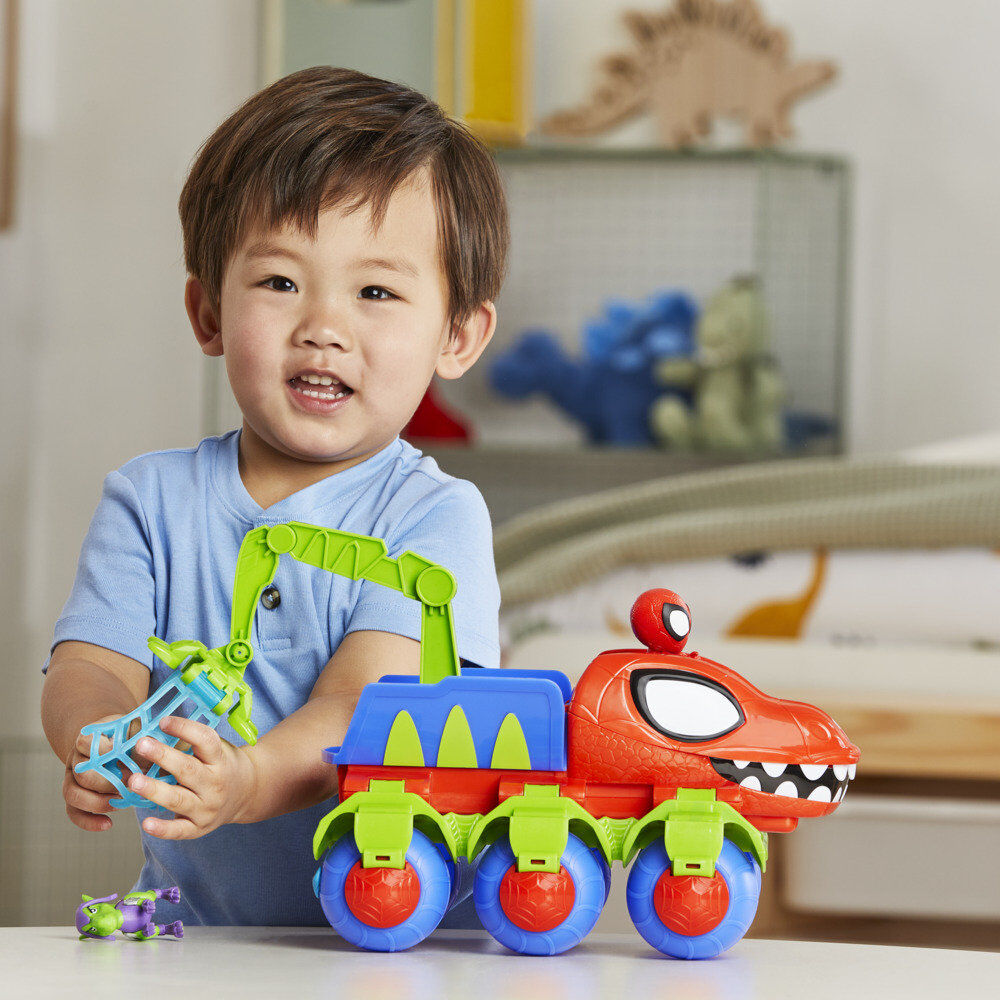 Imagen 10 - Dino-grua Aracnida Spidey And His Amazing Friends Marvel