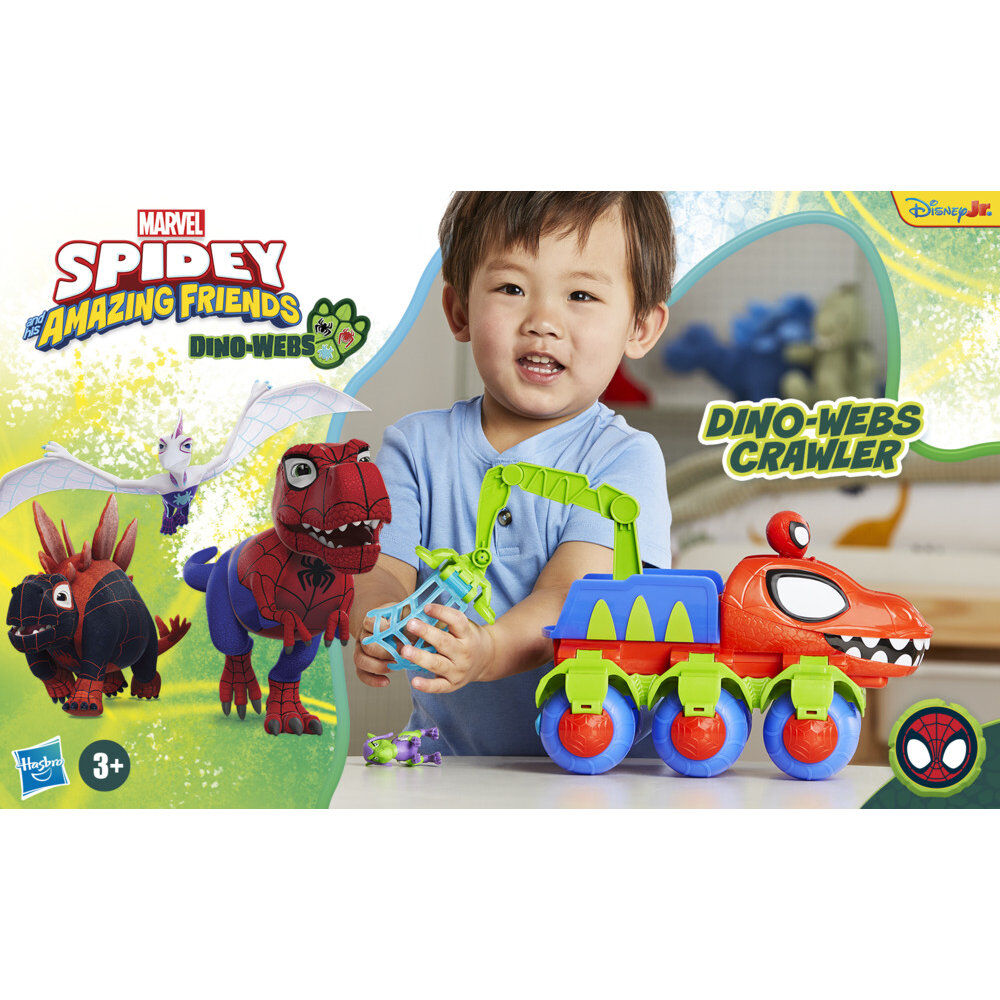 Imagen 22 - Dino-grua Aracnida Spidey And His Amazing Friends Marvel