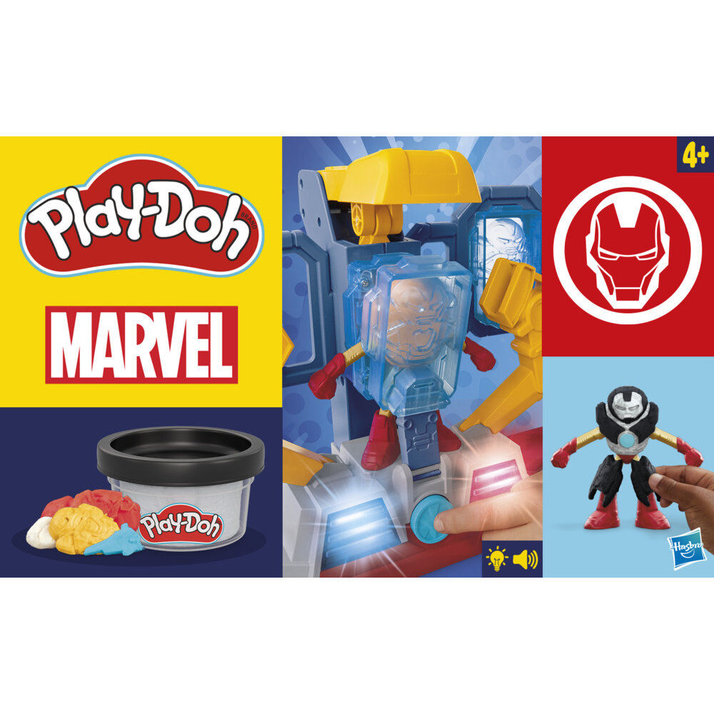 Imagen 9 - Laboratorio De Armaduras Iron Man Marvel Play-doh