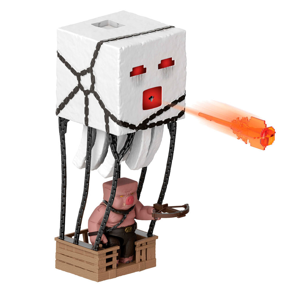 Imagen 3 - Figura Ghast Lanza El Ataque Fantasma Minecraft La Pelicula 25Cm