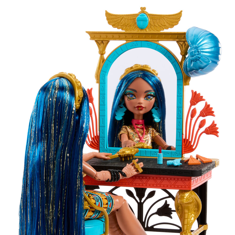 Imagen 4 - Muñeca Cleo De Nile Con Tocador Monster High