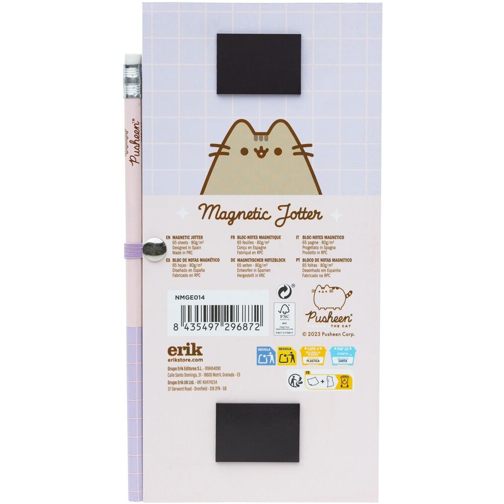 Imagen 2 - Bloc Notas Magnetico Pusheen