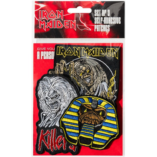 Imagen 2 - Set 3 Parches Iron Maiden