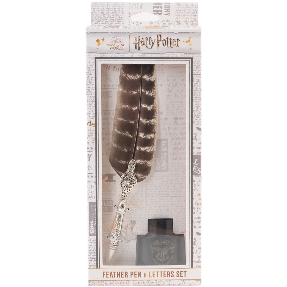 Imagen de Blister Boligrafo Pluma + Cartas Harry Potter parte de nuestra colección en Espadas y más, sitio oficial.