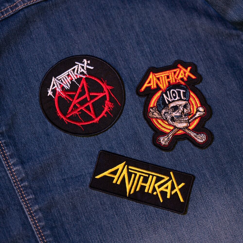 Imagen 6 - Set 3 Parches Anthrax
