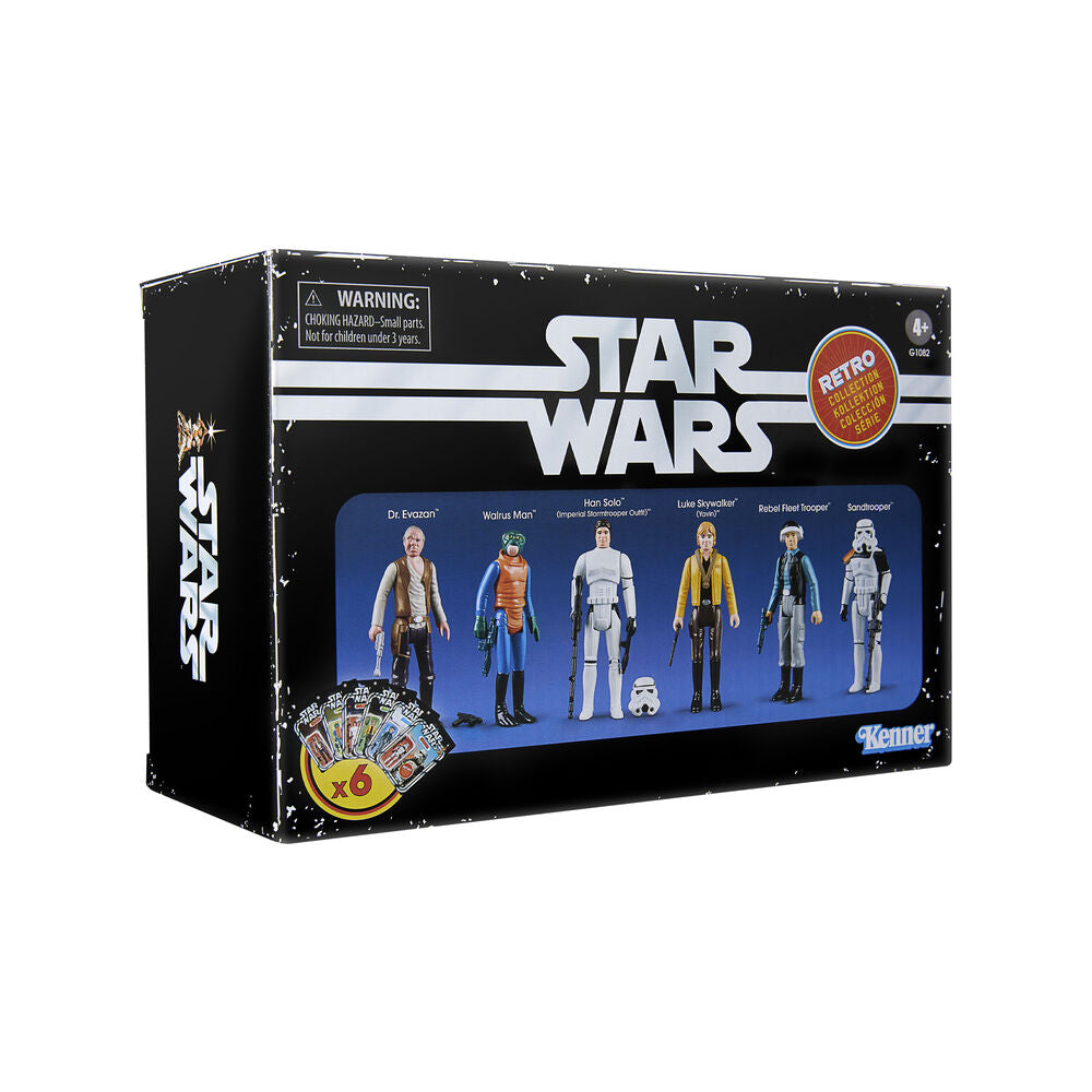 Imagen 2 - Set 6 Figuras Star Wars 9,5Cm