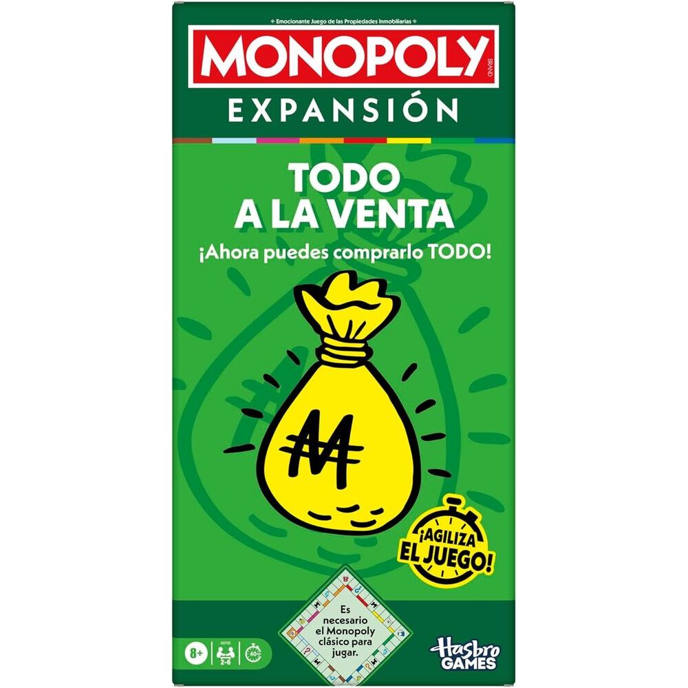 Imagen 3 - Juego Expansion Todo A La Venta Monopoly Español
