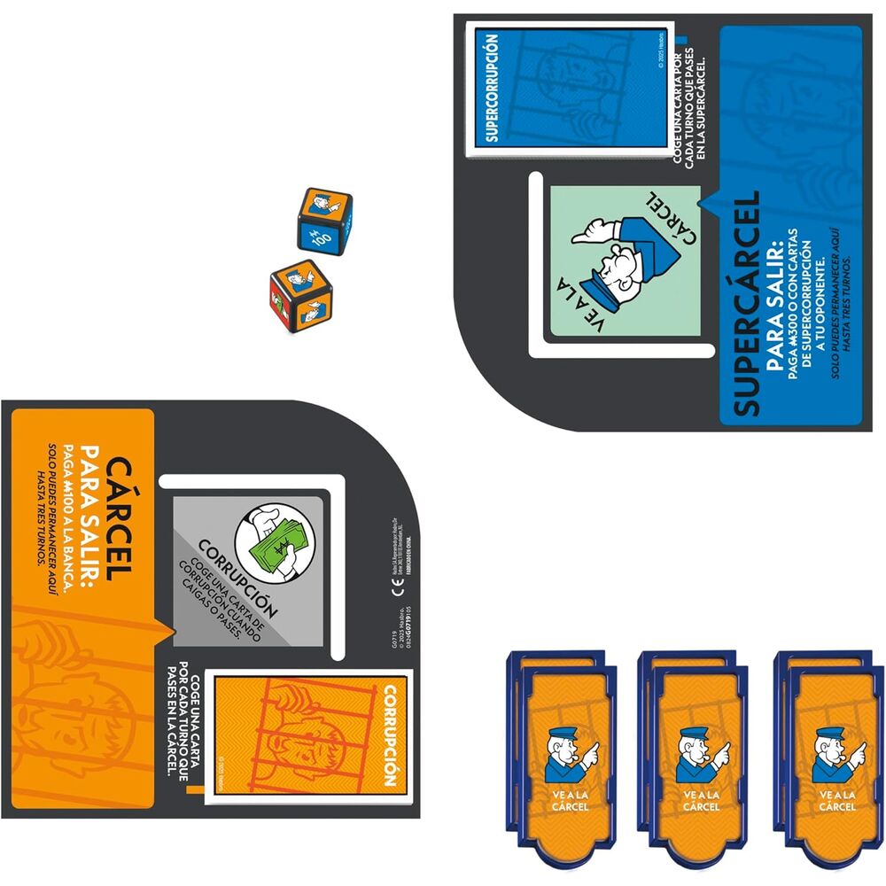 Imagen 2 - Juego Expansion Ve A La Carcel Monopoly Español