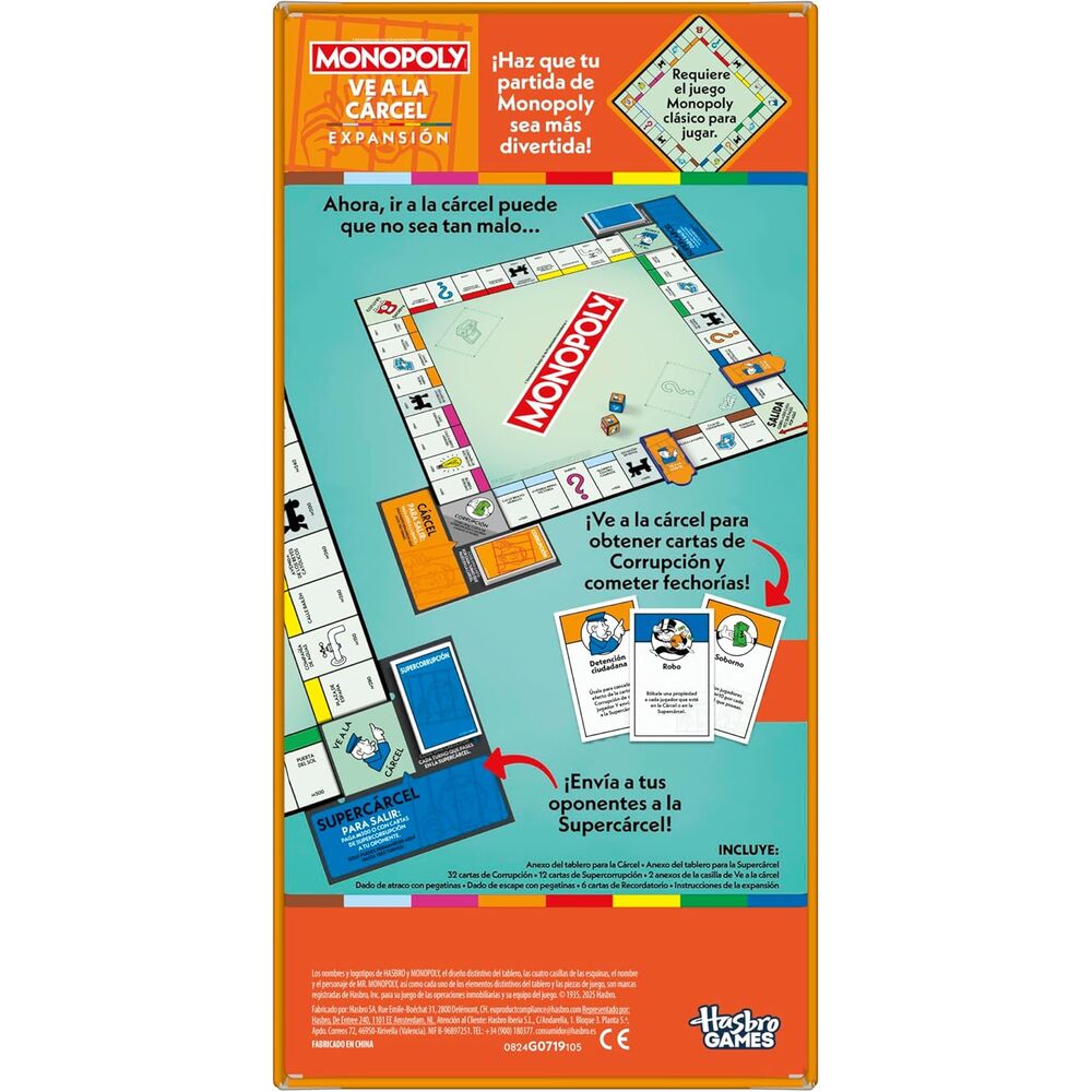 Imagen 4 - Juego Expansion Ve A La Carcel Monopoly Español