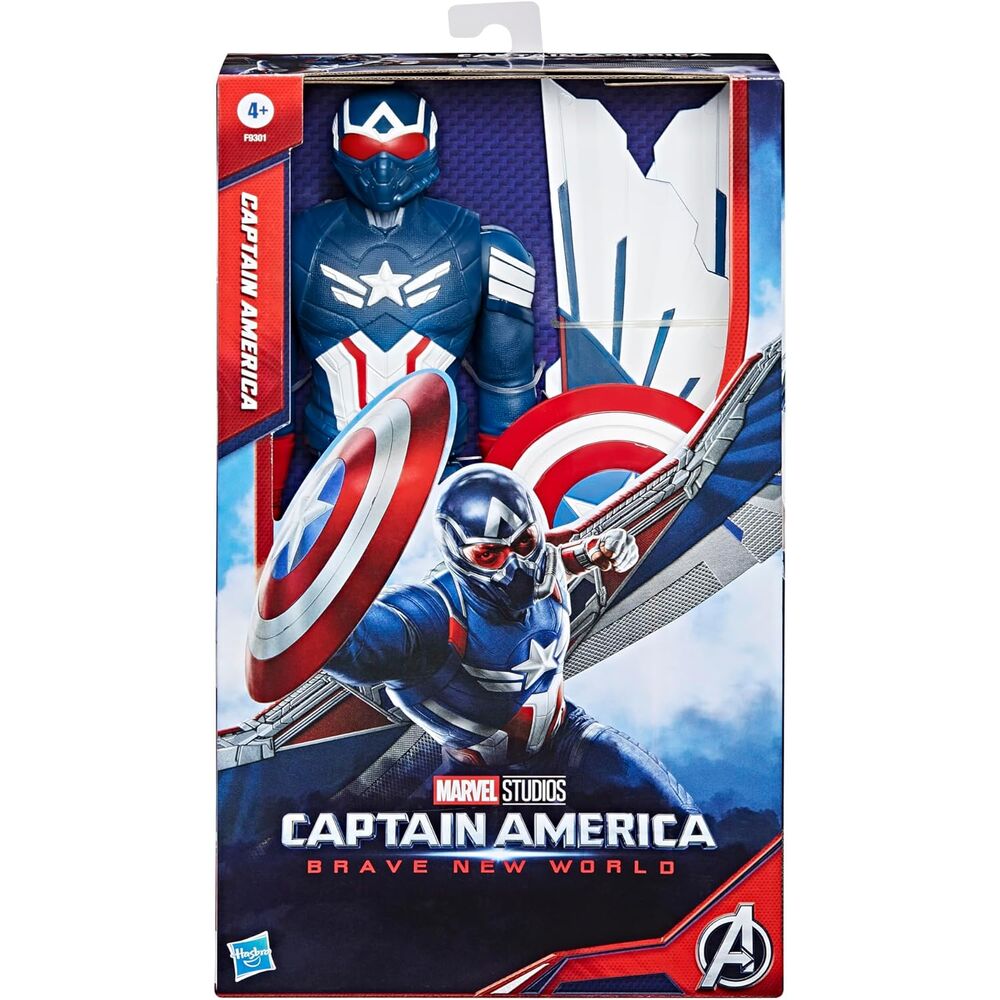 Imagen 1 - Figura Capitan America - Capitan America Brave New World Marvel 30Cm
