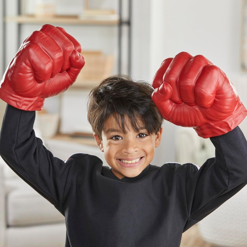 Imagen 3 - Super Puños Hulk Rojo Capitan America Brave New World Marvel