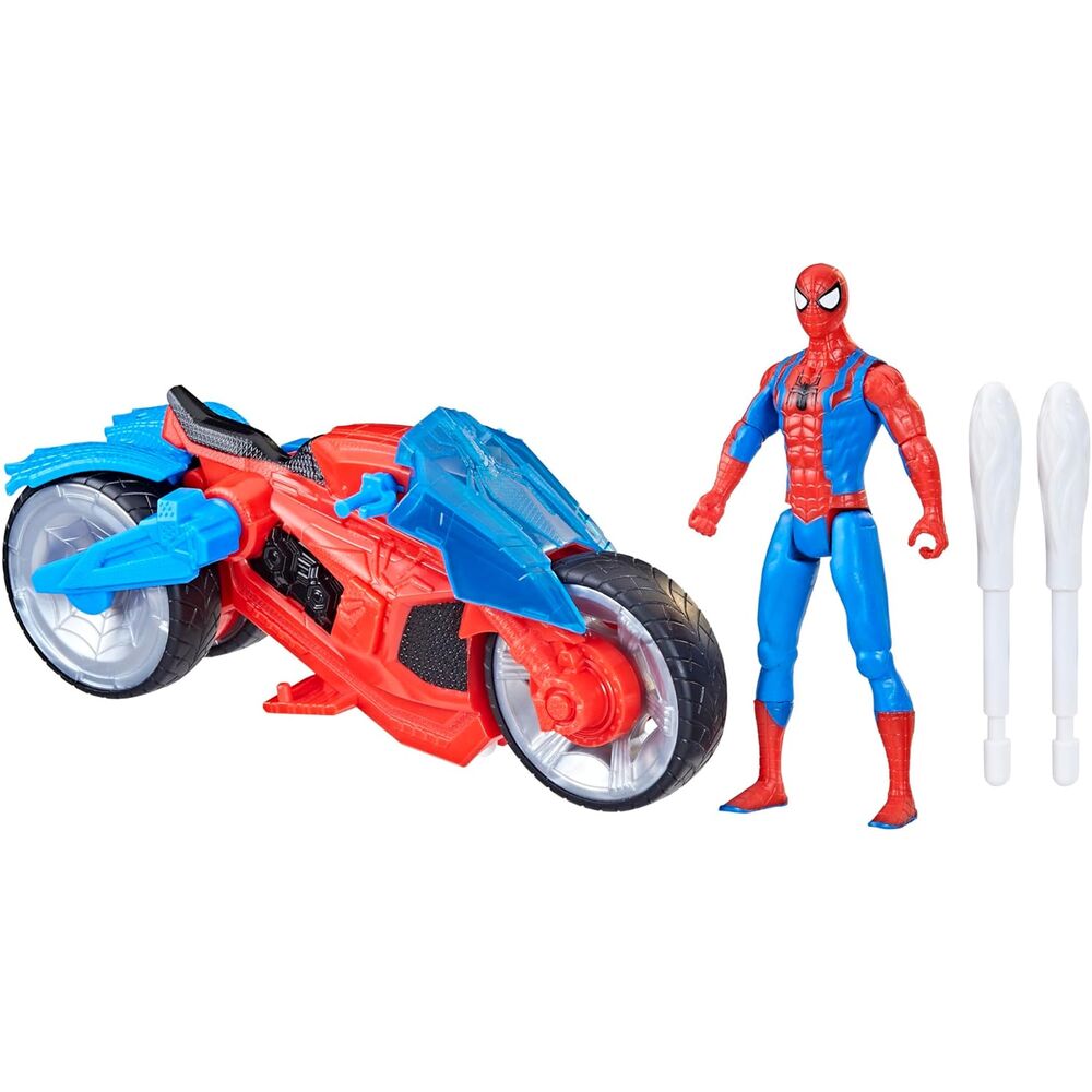 Imagen 2 - Moto Aracnida + Figura Spiderman Epic World Of Action Spider-man Marvel