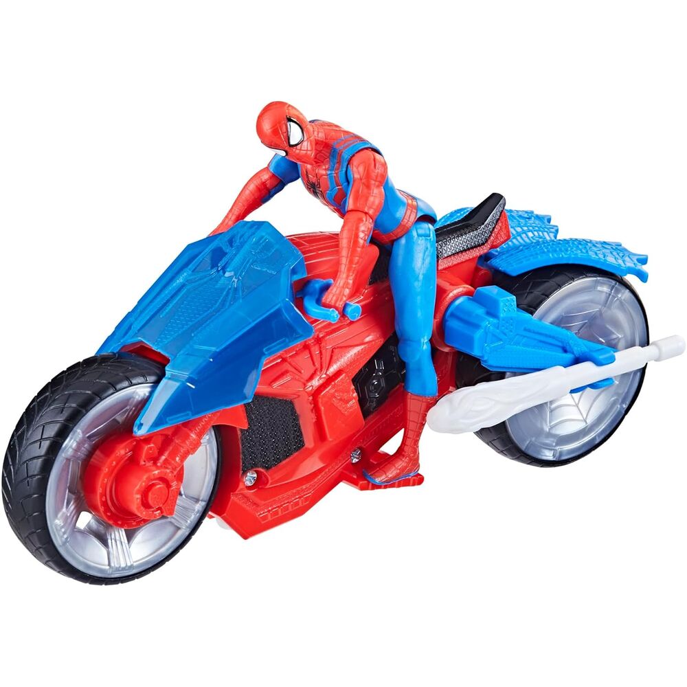 Imagen 3 - Moto Aracnida + Figura Spiderman Epic World Of Action Spider-man Marvel