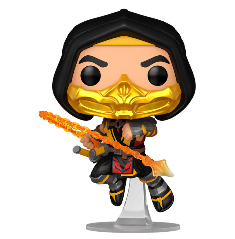 Imagen 1 - Figura Pop Mortal Kombat 11 Scorpion