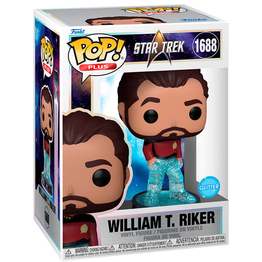 Imagen 1 - Figura Pop Plus Star Trek William T. Riker