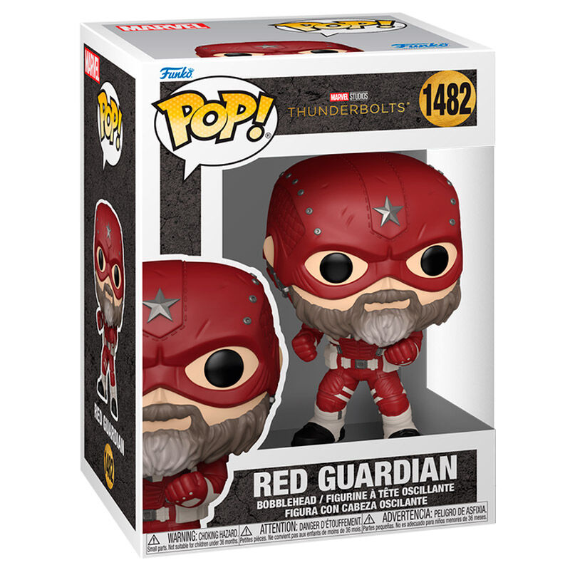 Imagen de Figura Pop Marvel Thunderbolts Red Guardian parte de nuestra colección en Espadas y más, sitio oficial.