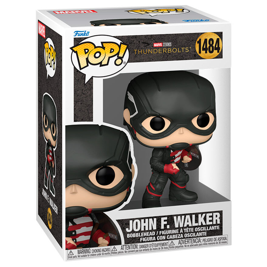 Imagen de Figura Pop Marvel Thunderbolts John F. Walker parte de nuestra colección en Espadas y más, sitio oficial.