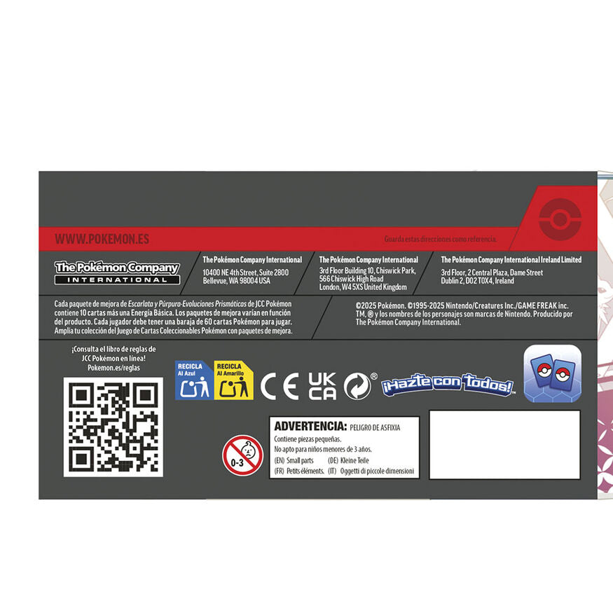 Imagen 5 - Estuche Juego Cartas Coleccionables Evoluciones Prismaticas Pokemon Español