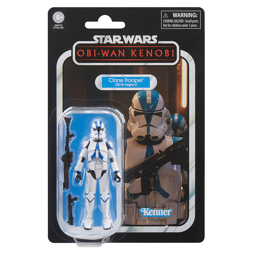 Imagen 7 - Figura Clone Trooper Obi-wan Kenobi Star Wars 9,5Cm