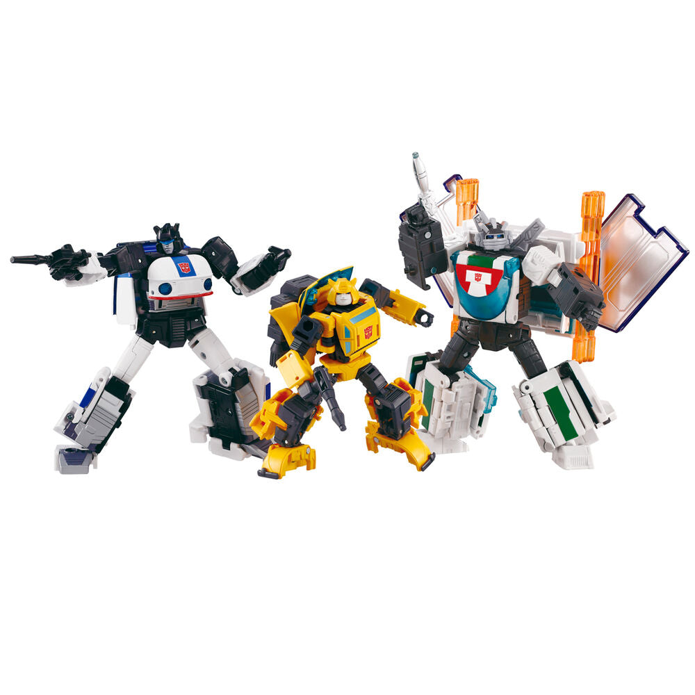 Imagen 3 - Set 3 Figuras Cybertron Chase Dramatic Capture Transformers