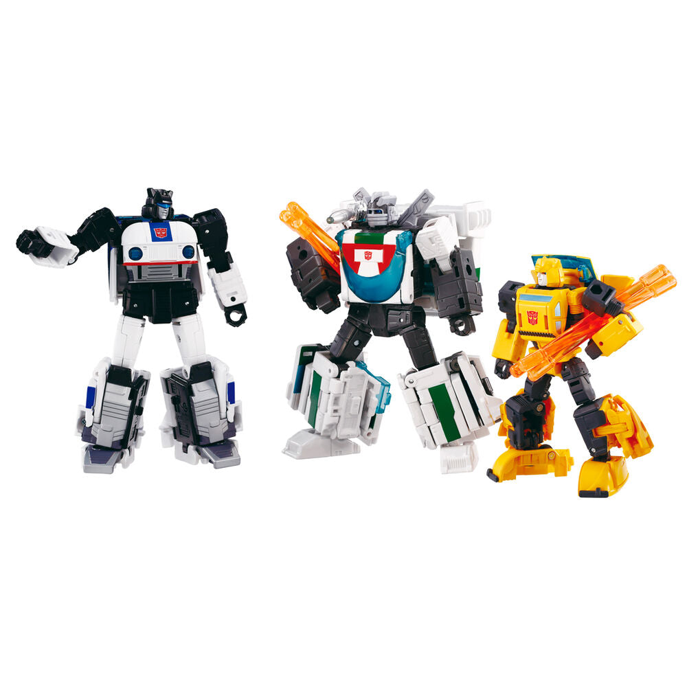 Imagen 2 - Set 3 Figuras Cybertron Chase Dramatic Capture Transformers