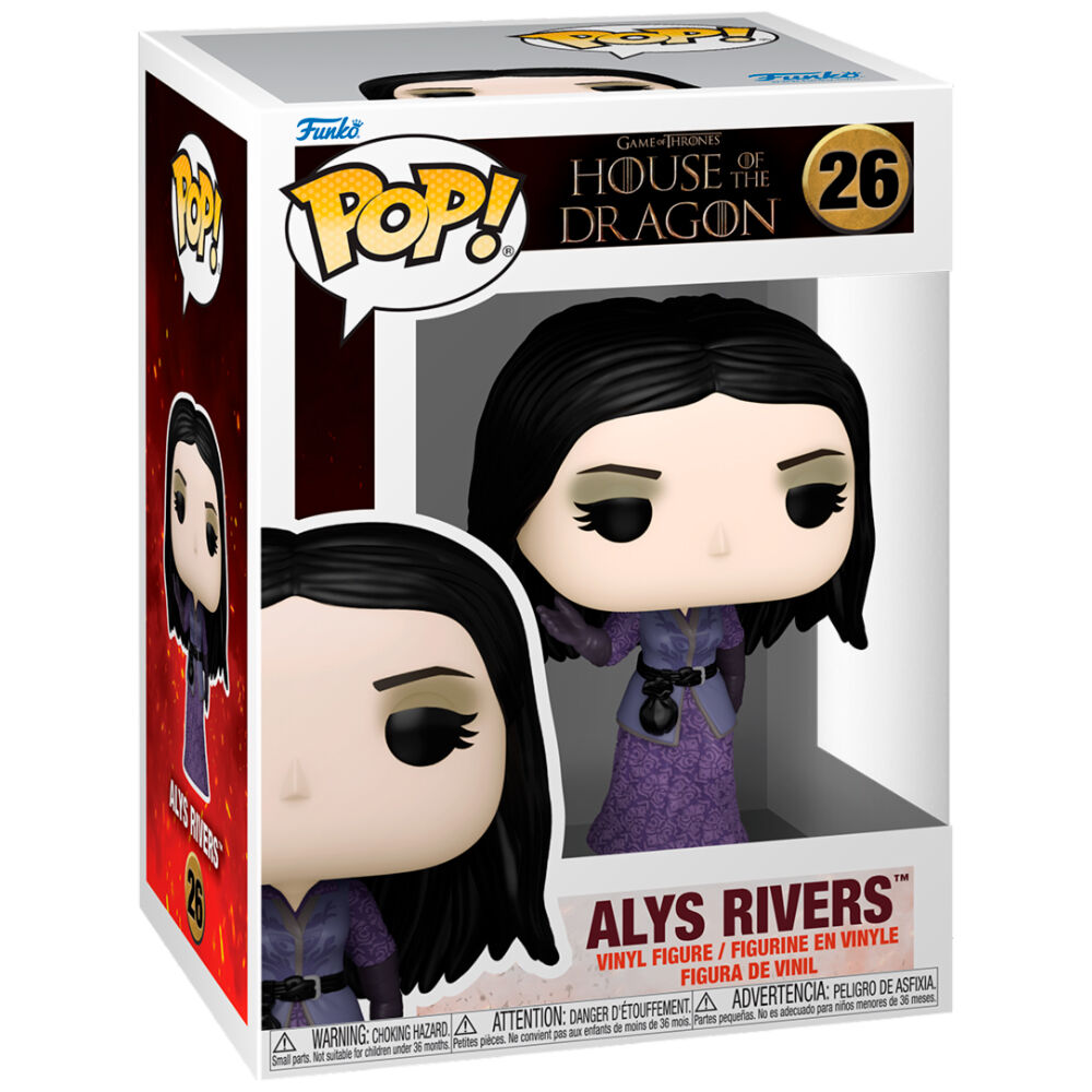 Imagen 2 - Figura Pop La Casa Del Dragon Alys Rivers