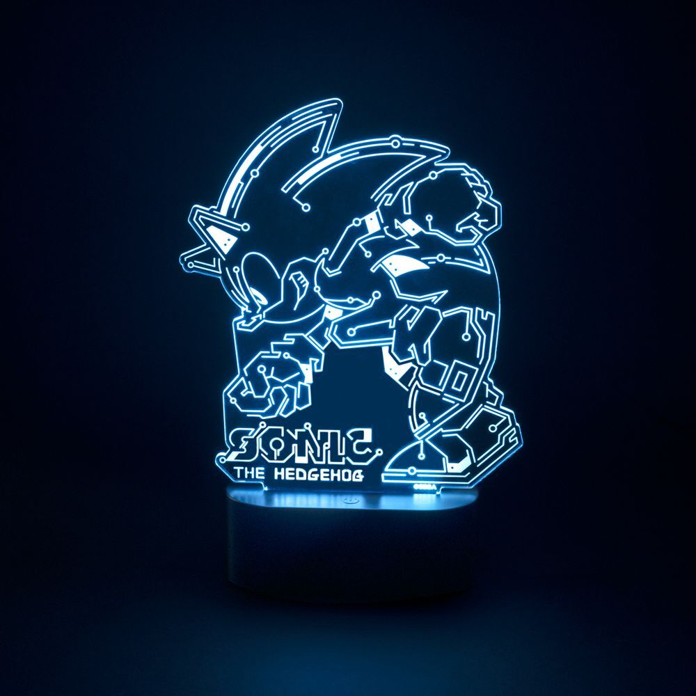 Imagen 1 - Lampara Led Sonic The Hedgehog