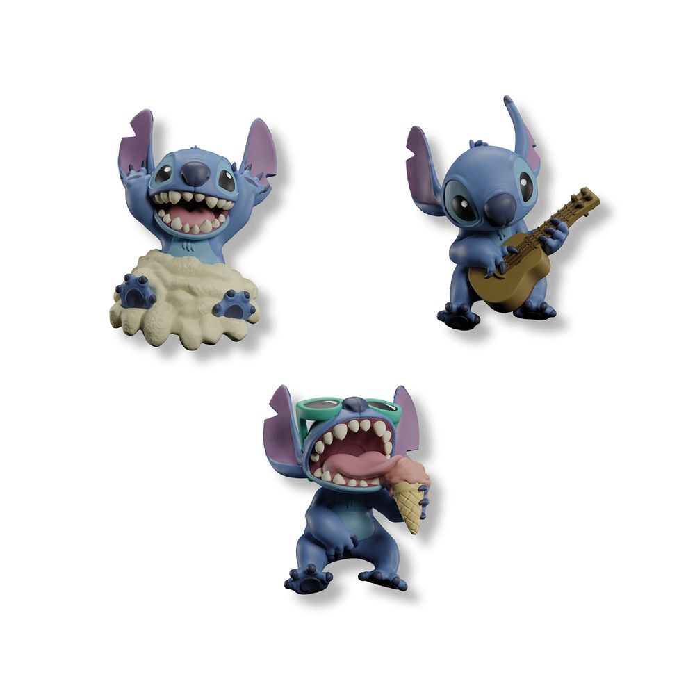 Imagen 1 - Set 3 Imanes 3D Stitch Disney