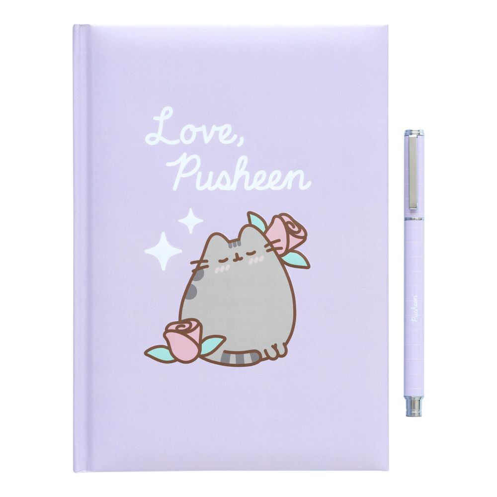 Imagen 2 - Set Cuaderno A5 Premium + Boligrafo Pusheen Moments