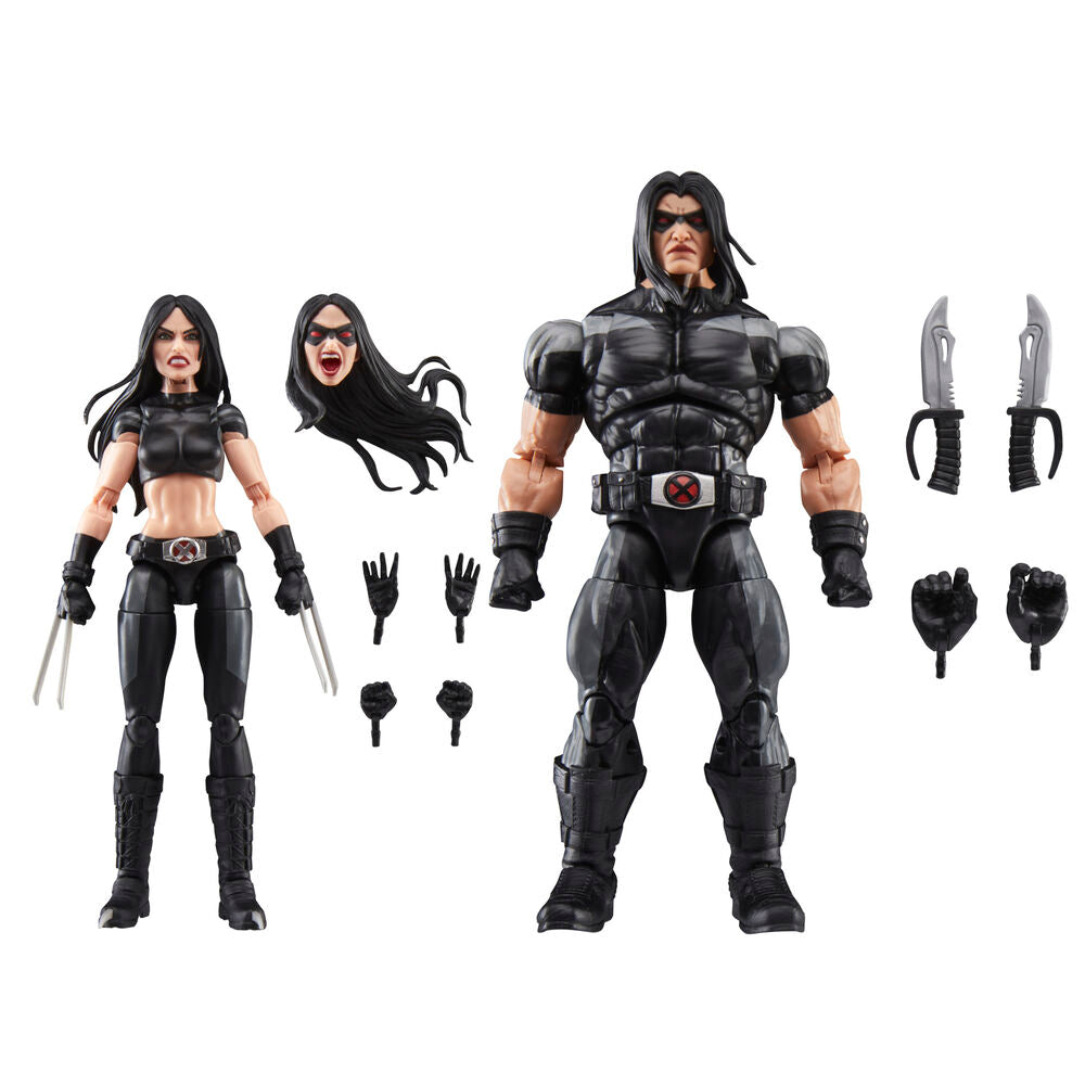 Imagen 13 - Blister 2 Figuras X-23 & Warpath X-force Marvel Legends 15Cm