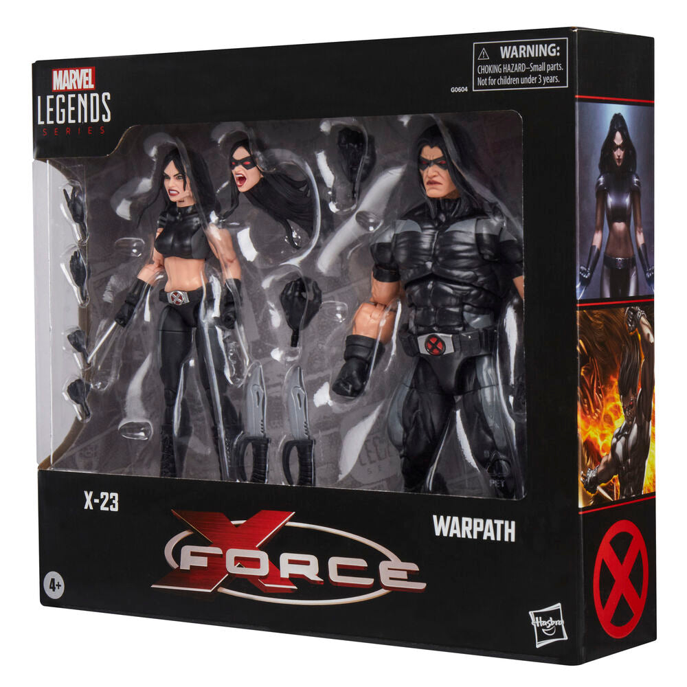 Imagen 5 - Blister 2 Figuras X-23 & Warpath X-force Marvel Legends 15Cm