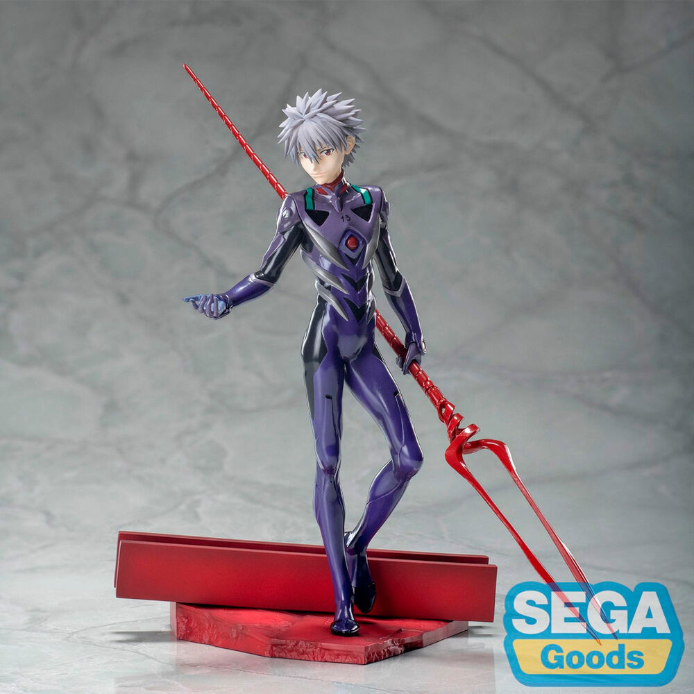 Imagen 1 - Figura Kaworu Nagisa X Spear Of Longinus Luminasta Evangelion 3.0 + 1.0 Thrice Upon A Time 21Cm