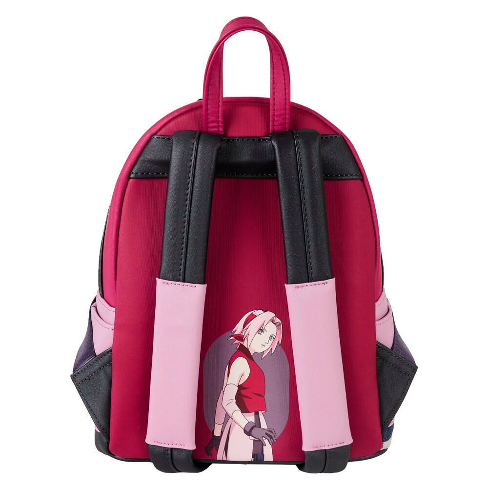 Imagen de Mochila Sakura Naruto Shippuden Loungefly 26Cm parte de nuestra colección en Espadas y más, sitio oficial.