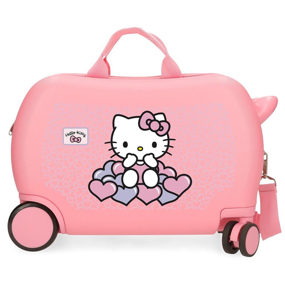 Imagen 2 - Maleta Abs Hearts & Dots Hello Kitty 45Cm