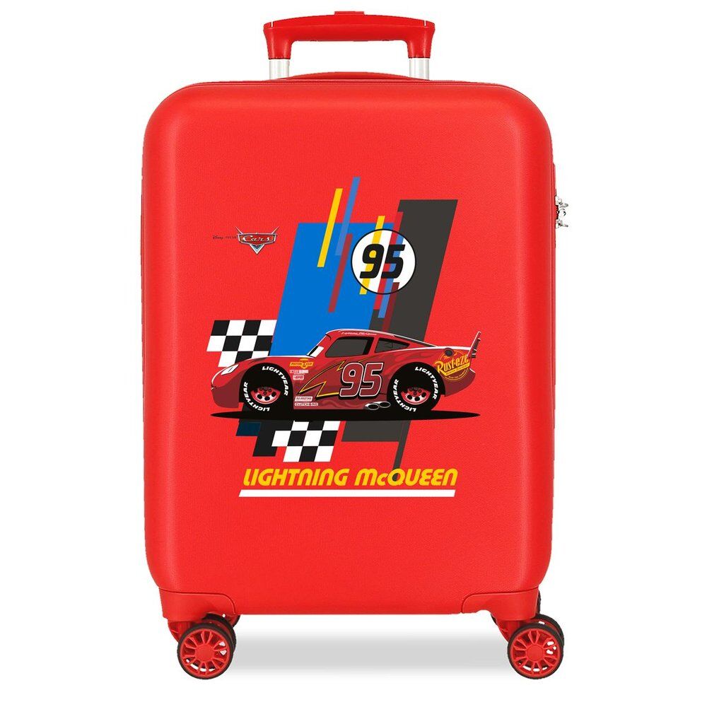 Imagen 1 - Maleta Trolley Abs Lightning Mcqueen Cars Disney Pixar 50Cm