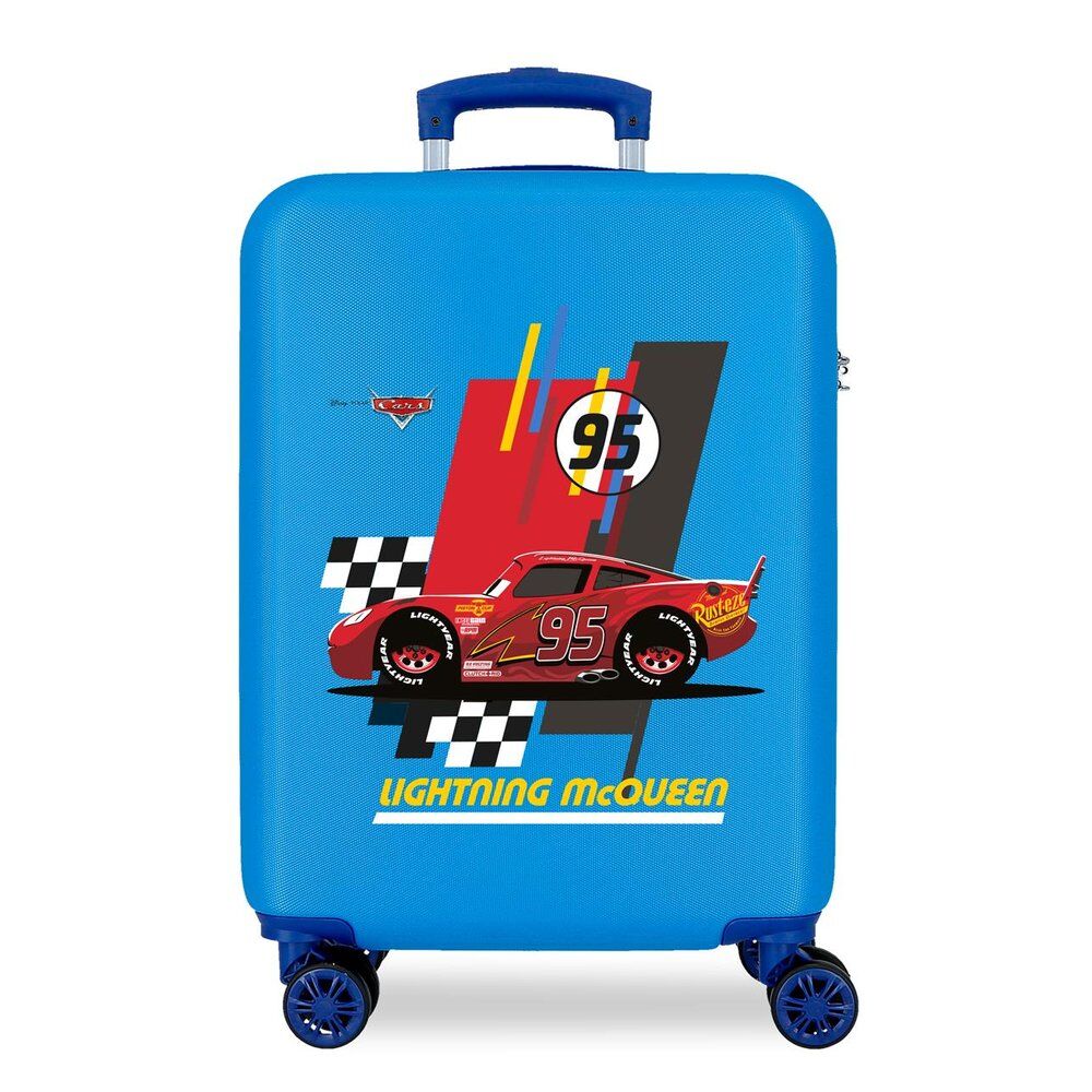 Imagen 1 - Maleta Trolley Abs Lightning Mcqueen Cars Disney Pixar 55Cm