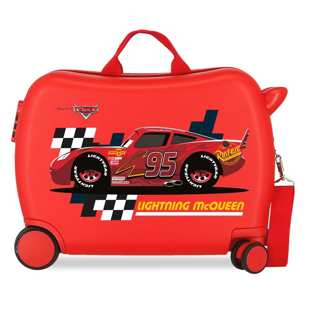 Imagen 2 - Maleta Abs Lightning Mcqueen Cars Disney Pixar 50Cm