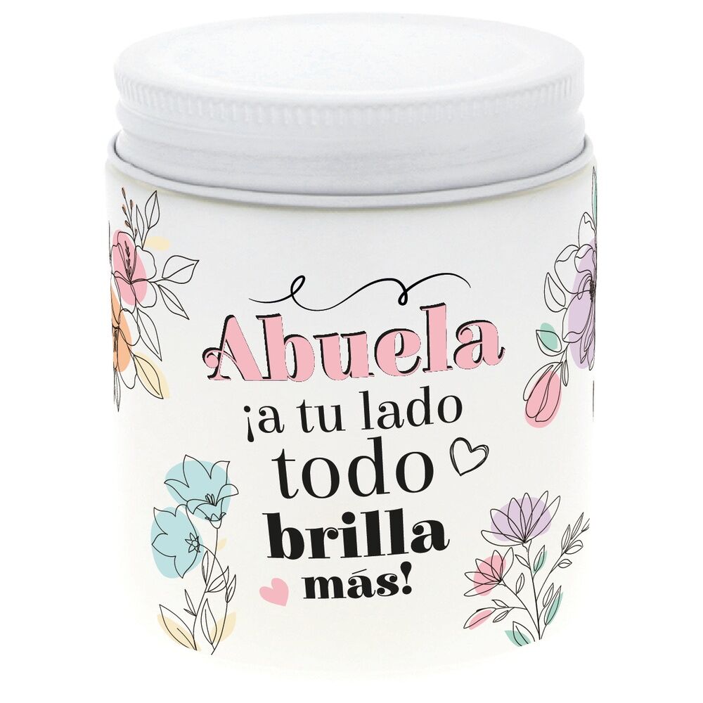 Imagen 1 - Vela Aromatica - Abuela A Tu Lado Todo Brilla Mas