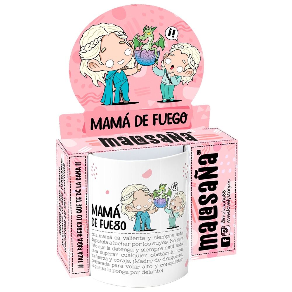 Imagen 1 - Taza Mama De Fuego 330Ml