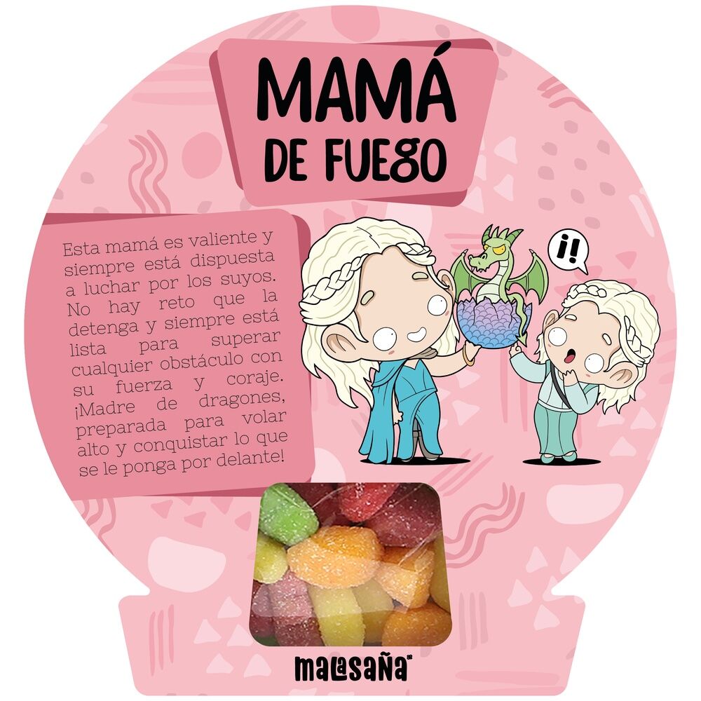 Imagen 1 - Cajita De Chuches Mix Frutitas - Mama De Fuego
