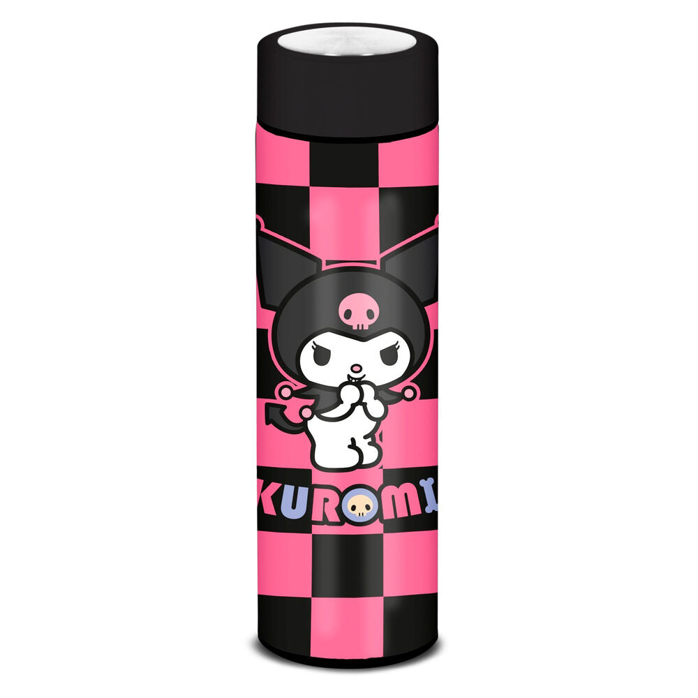 Imagen 1 - Botella Acero Inoxidable Chess Kuromi Hello Kitty And Friends 500Ml