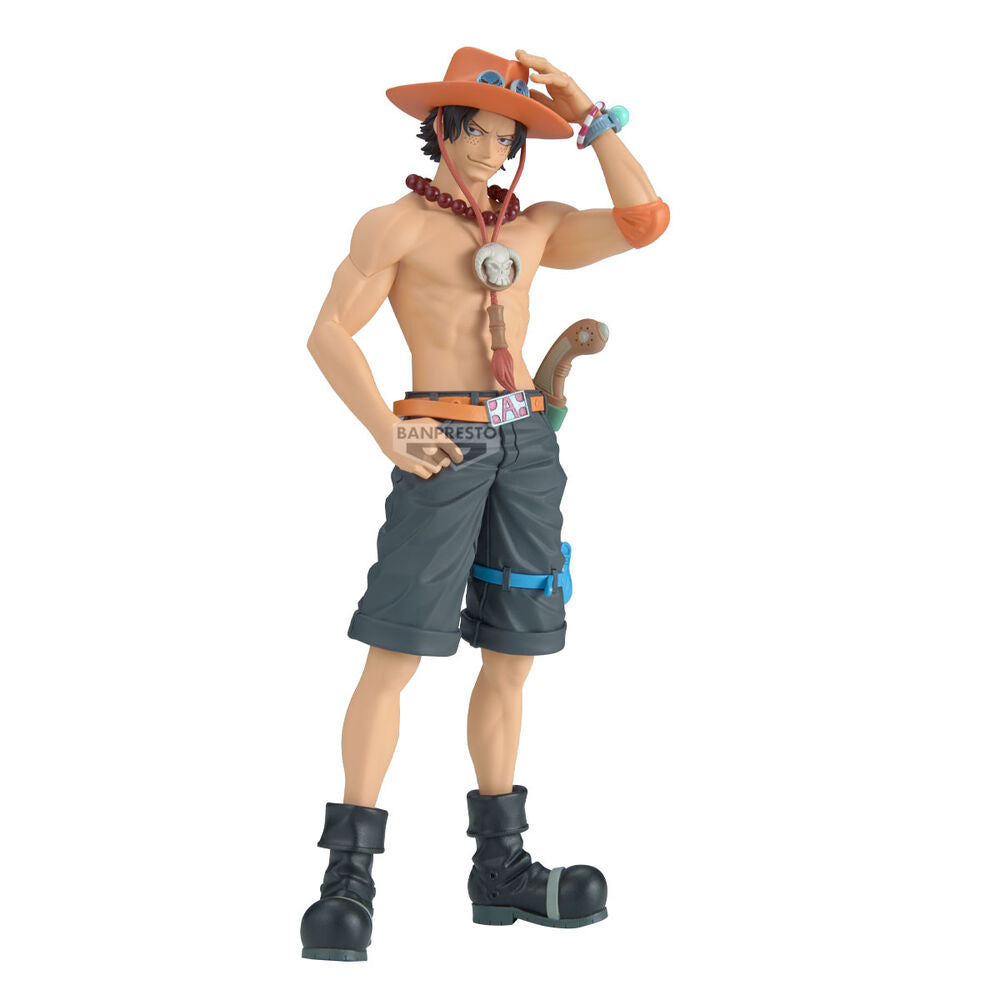 Imagen 1 - Figura Portgas D. Ace Dxf The Grandline Series One Piece 20Cm