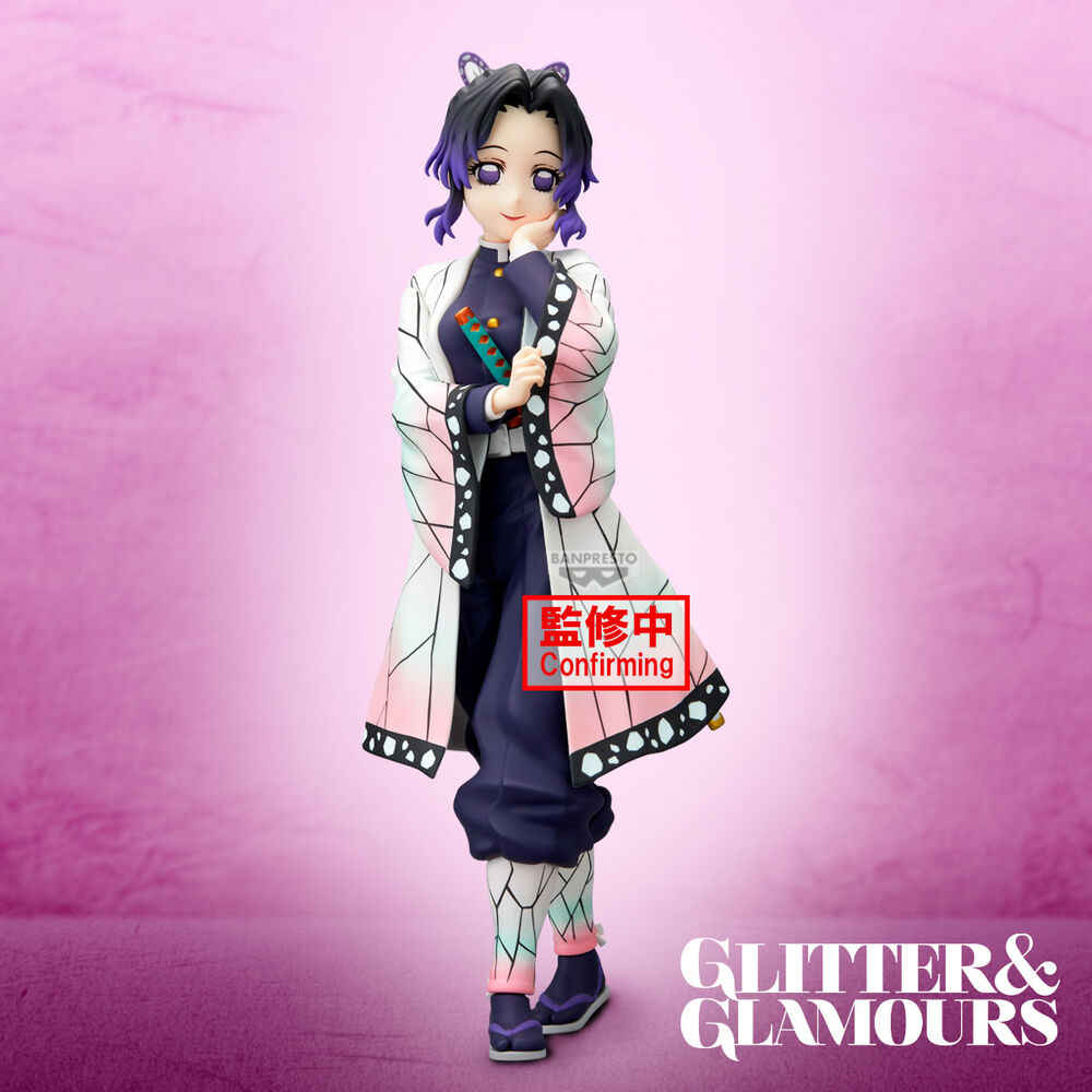 Imagen 2 - Figura Shinobu Kocho Glitter & Glamours Demon Slayer Kimetsu No Yaiba 22Cm