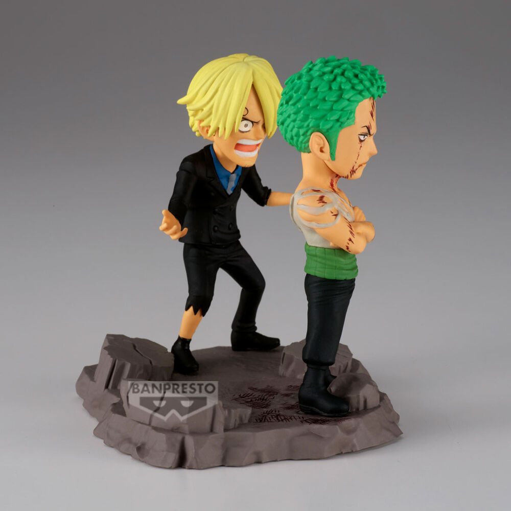 Imagen 3 - Figura Roronoa Zoro & Sanji One Piece 8Cm